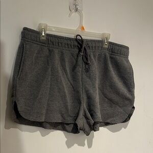 Women's Gray Casual Shorts joggers